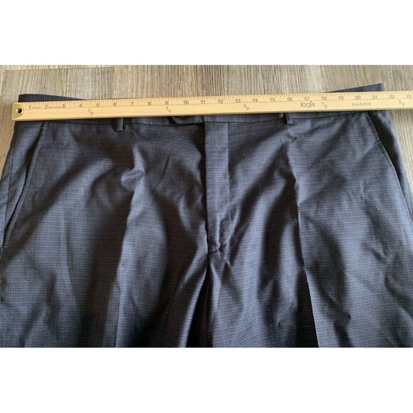 Bocaccio Navy Blue 3 Piece Dress Suit Size 2XL Pants 42” X 29” Jacket Vest - Picture 9 of 16